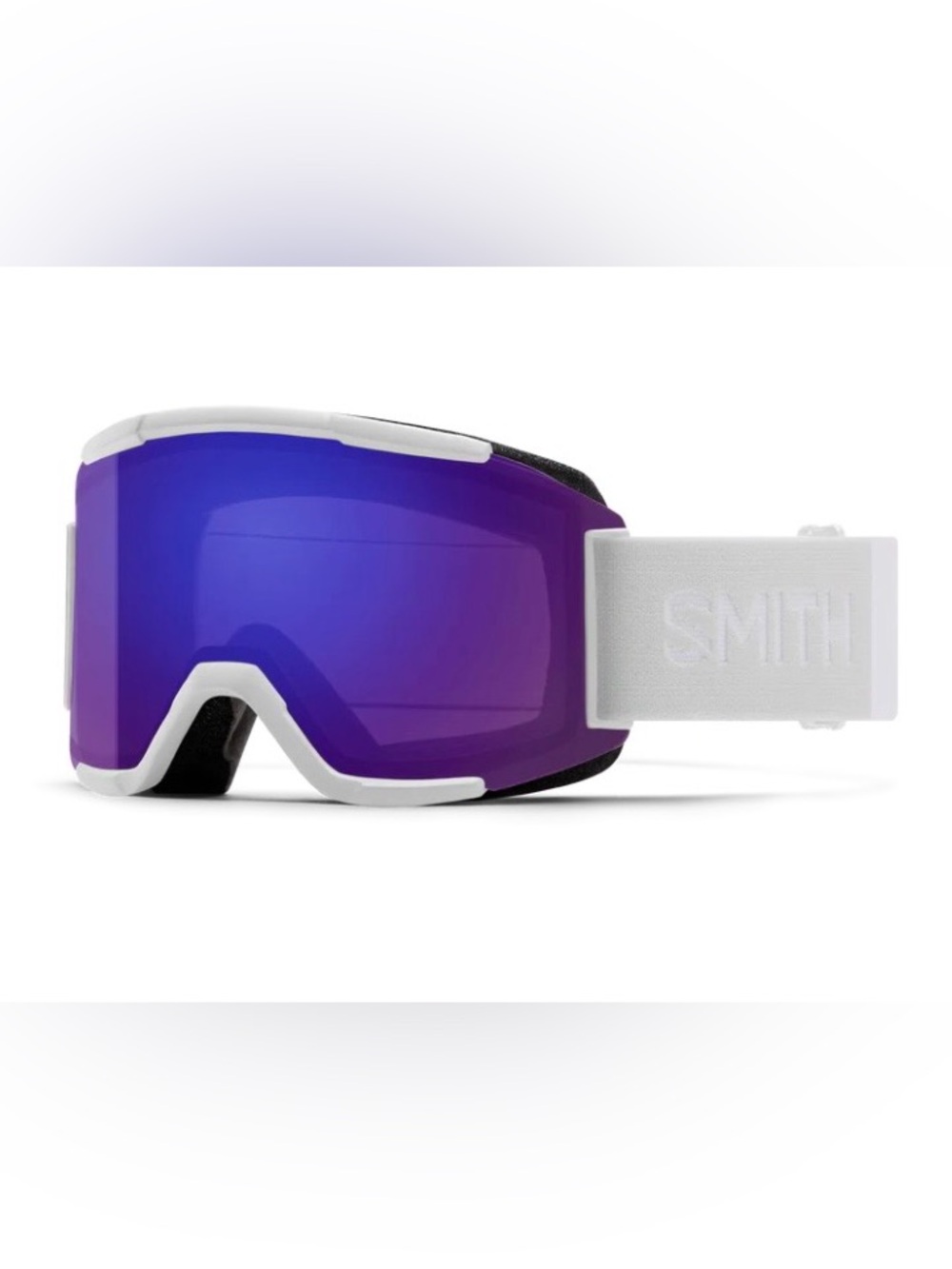 SMITH | Goggles | Squad w/ChromaPop Lens | White Vapor | Medium | Unisex